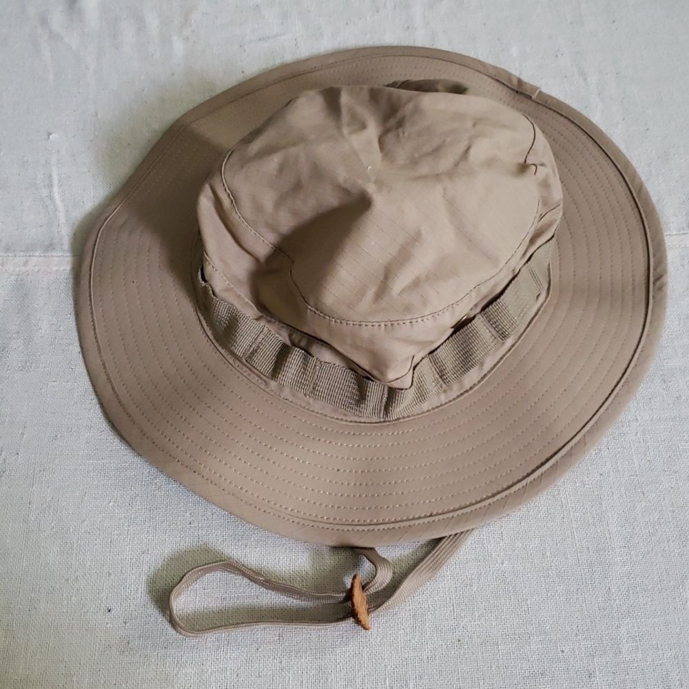 𝅺GLORYFIRE Military Hat Sun Fish Wide Brim Size OS Unisex